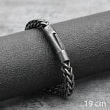 Men's Steel Chain Punk Charm Bracelet