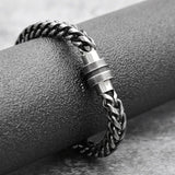 Men's Steel Chain Punk Charm Bracelet