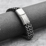 Men's Steel Chain Punk Charm Bracelet
