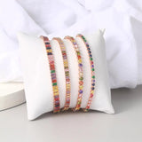 925 Silver 18K Rose Multi Zircon Bracelet Wedding Crystal Charm Jewelry