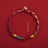 Colorful Thread Good Luck Bracelet Tibet Bracelet