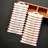 12pcs Red Rope Chain Bracelet Set Silver Infinity Love Charms