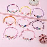 Unicorn Cat Rainbow Bracelet Adjustable Friendship Jewelry