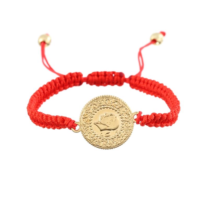 Hand-woven Red/Black Muslim Jewelry Hand Strap