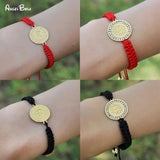Hand-woven Red/Black Muslim Jewelry Hand Strap