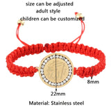 Hand-woven Red/Black Muslim Jewelry Hand Strap