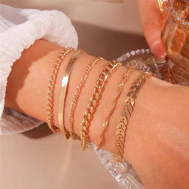 Bohemian Crystal Lucky Eye Bracelets Bangle For Women