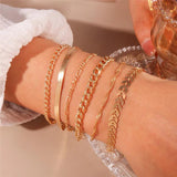 Bohemian Crystal Lucky Eye Bracelets Bangle For Women