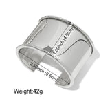 Metal Cuff Bracelets Bangles Statement Wide Bangle Jewelry