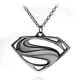 Silver Alloy Hero Man Pendant Movie Anime Necklace Men Jewelry Kids Boy Gift