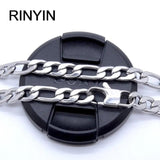 6/8 mm Stainless Steel Men's Necklace Chain Custom Length