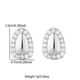 Iced Caps Teeth Grillz Plated Cubic Zircon Micro Pave Top & Bottom Charms