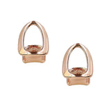 2pcs 18k Plated Open Face Single Tooth Hip Hop Grills
