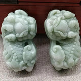 Natural Lantian Jade Ruyi Pixiu Pendant Necklace