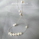 Elegant Baroque Pearl Necklace