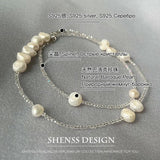 Elegant Baroque Pearl Necklace