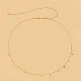 Y2k Crystal Star Belly Chain Sexy Waist Chain