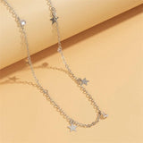 Y2k Crystal Star Belly Chain Sexy Waist Chain