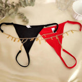 Personalized DIY Name Alphabet Underwear Waist Body Jewelry Women