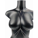 Sexy Chest Chain Nipple Circle Stainless Steel Body Jewelry