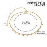Sexy Metal Heart Pendant Waist Chain Crystal Star Bikinis Body Chain