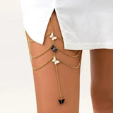 Women's Butterfly Leg Chain Beach Body Jewelry