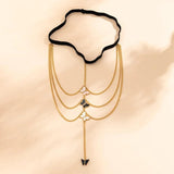 Women's Butterfly Leg Chain Beach Body Jewelry