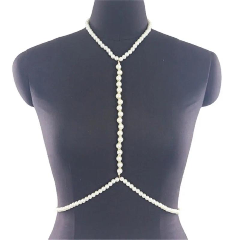 Crystal Body Chain Bra Necklace for Women