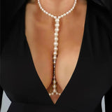 Crystal Body Chain Bra Necklace for Women
