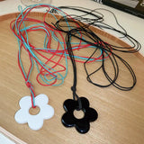 Acrylic Flower Dynamic Rope Waist Chain Tassel Body Chain