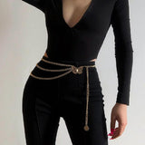 Retro Multi-layer Butterfly Waist Chain for Women