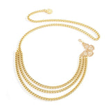 Retro Multi-layer Butterfly Waist Chain for Women