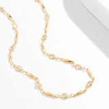 Minimalism Crystal Body Chain for Women Vintage Beach Vacation Accessory