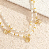 Butterfly Elastic Beaded Body Chain Jewelry