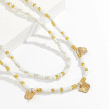 Butterfly Elastic Beaded Body Chain Jewelry