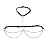 Vintage Gothic Body Chain Necklace Jewelry Men Women
