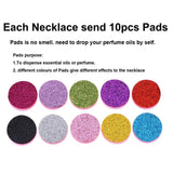 Aroma Tassel Necklace Diffuser Pendant Essential Oils