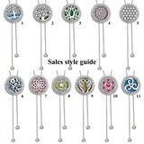 Aroma Tassel Necklace Diffuser Pendant Essential Oils