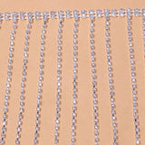 Stonefans Tassel Dress Women Boho Sexy Lingerie Crystal Waist Chain Body Jewelry
