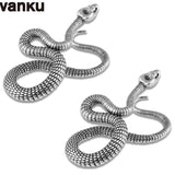 Vanku 2PCS Snake Hanging Ear Weights Earrings Stretcher Gauges Plugs Expander