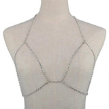 Rhinestone Bra Chain Body Crystal Bikini Body Chain Jewelry