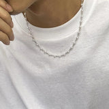 Hip-hop Personality Stitch Clavicle Chain Men's Jewelry Necklace