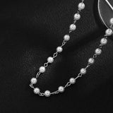 Hip-hop Personality Stitch Clavicle Chain Men's Jewelry Necklace