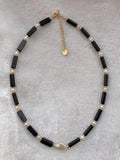 Freshwater Pearl Necklace Stainless Steel Beaded Bohemian Jewelry
