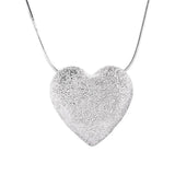 Vintage Stamp Necklace LOVE Heart Party Jewelry