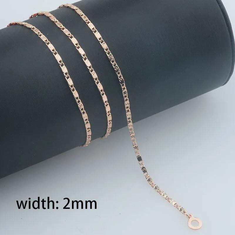 Women 585 Rose Beaded Pendant Necklace