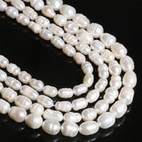 Freshwater Pearls Beaded Loose Spacer Beads 4-8mm