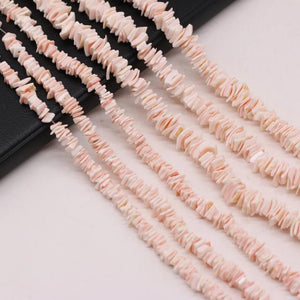 Pink Mother Of Pearl Shell Beads for Jewelry Making