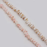 Pink Mother Of Pearl Shell Beads for Jewelry Making