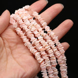 Pink Mother Of Pearl Shell Beads for Jewelry Making